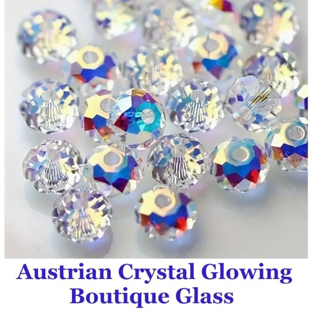 Austrian Crystal Glowing Boutique Glass
